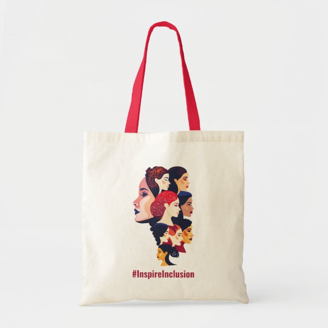 Bolso De Tela Día Internacional de la Mujer | Marzo 8 (Frente)