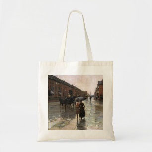 Bolso De Tela Día lluvioso, Boston de Frederick Childe Hassam