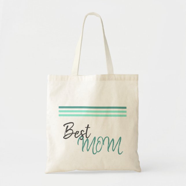 Bolso De Tela Día moderno de la mejor madre (Frente)