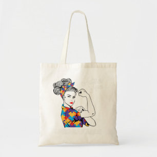 Bolso De Tela Día Mundial de Concienciación sobre el Autismo en 