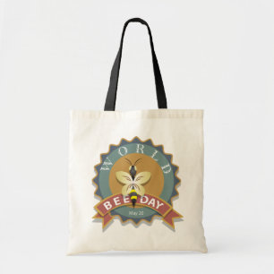 Bolso De Tela Día Mundial de la Abeja 20 de mayo