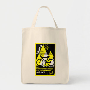 Bolso De Tela Día Mundial de la Bicicleta