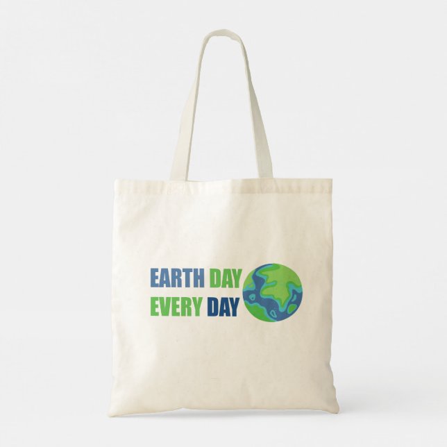BOLSO DE TELA DÍA MUNDIAL DEL MEDIO AMBIENTE TOTE BAG, (Reverso)