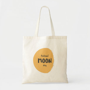 Bolso De Tela Día Nacional de la Luna