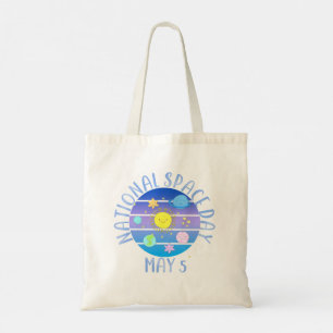 BOLSO DE TELA DÍA NACIONAL DEL ESPACIO 5 DE MAYO
