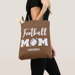 Bolso De Tela Día personalizado de la madre en el fútbol