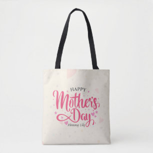 Bolso De Tela Día personalizado de la madre Personalizado  Bols