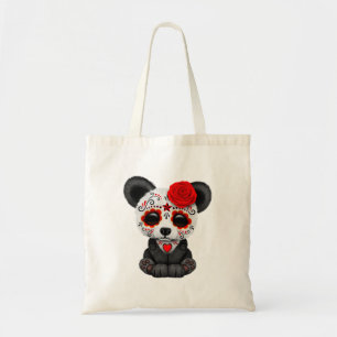 Bolso De Tela Día rojo de la panda muerta Cub
