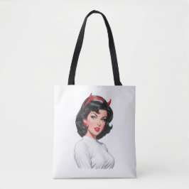 Bolso De Tela Diablillo
