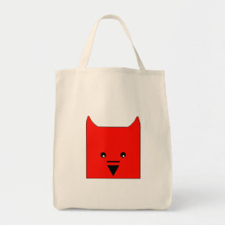 Bolso De Tela Diablo lindo