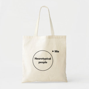 Bolso De Tela Diagrama de Venn no típico