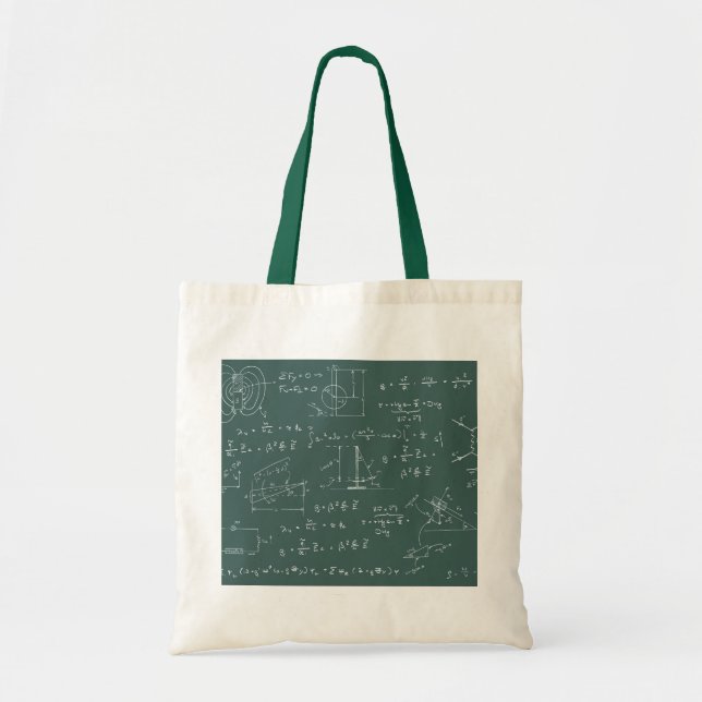 Bolso De Tela Diagramas y fórmulas de la física (Frente)