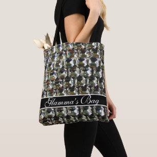 Bolso De Tela Diamantes, joyas de patrón de piedra gemela, Glam-