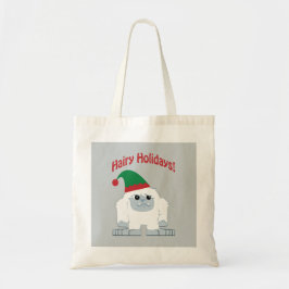Bolso De Tela ¡Días de fiesta melenudos! Navidad Yeti