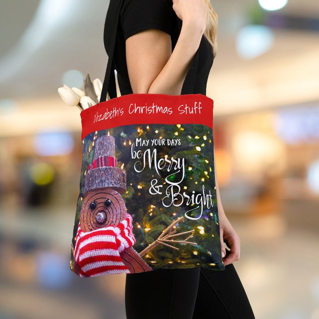 Bolso De Tela Días ser morena, brillantes Navidades rusos, nombr (Subido por el creador)