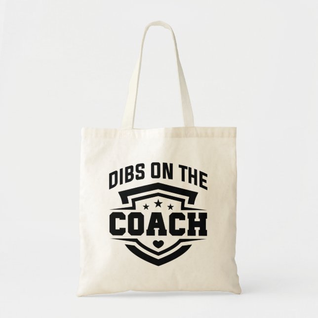 Bolso De Tela Dibs On The Coach (Frente)