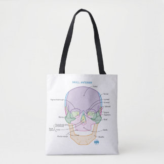 Bolso De Tela Dibuja el Tote Skull Know it