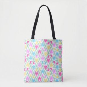 Bolso De Tela Dibujar corazón, corazón, amor, El día de San Vale