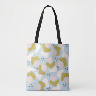 Bolso De Tela Dibujar formas y puntos