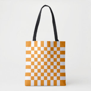 Bolso De Tela Dibujo a Cuadros