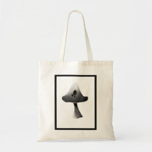Bolso De Tela Dibujo animado blanco y negro del ilustracion de