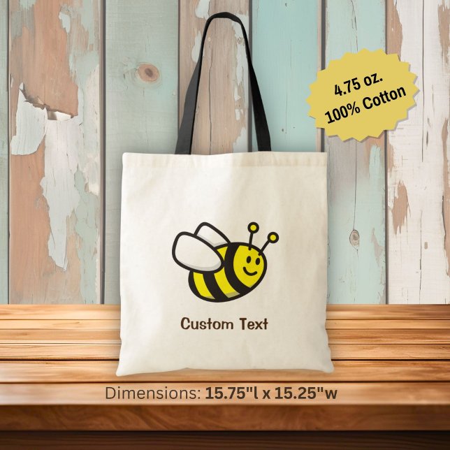 Bolso De Tela Dibujo de abeja (Subido por el creador)