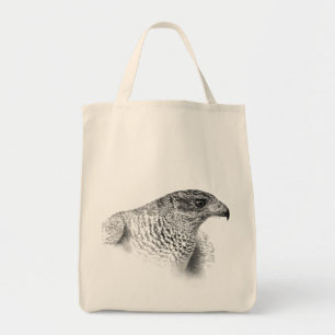 Bolso De Tela Dibujo de Goshawk