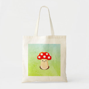 Bolso De Tela Dibujo de hongos pequeños