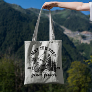 Bolso De Tela Dibujo de mano de cita de Viking