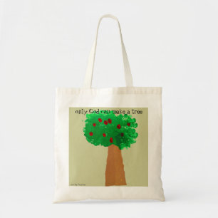 Bolso De Tela Dibujo del árbol del niño