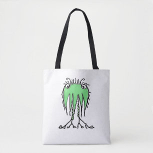 Bolso De Tela Dibujo extraño lindo y fantástico