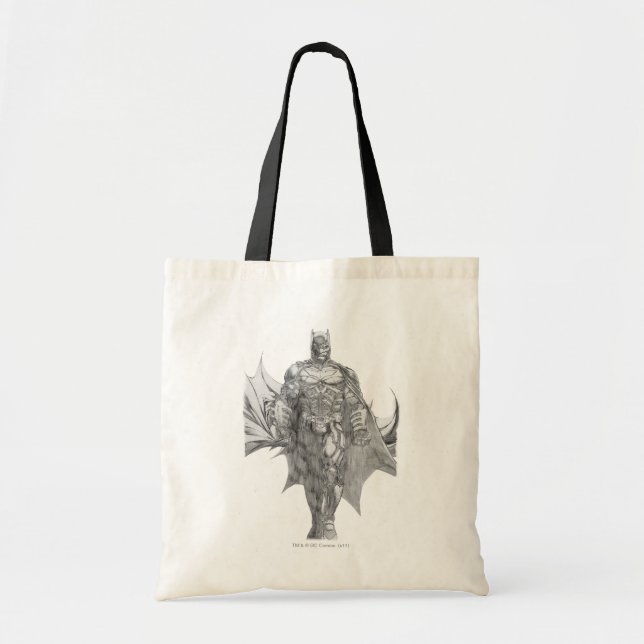 Bolso De Tela Dibujo permanente de Batman (Frente)