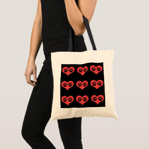 Bolso De Tela Dibujos en mi corazón de Shirley Taylor Tote Bag