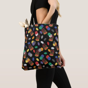 Bolso De Tela Dice del Casino Lucky