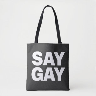 Bolso De Tela DICE GAY Diversión Orgullo LGBTQ