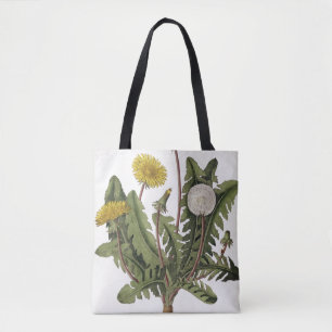 Bolso De Tela Diente de león (grabado del color)