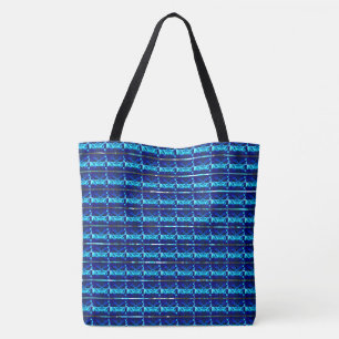 Bolso De Tela Diferente azul, diferente rayado o formas