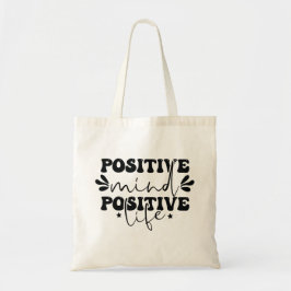 Bolso De Tela Difundir buenas vibraciones con la mente positiva