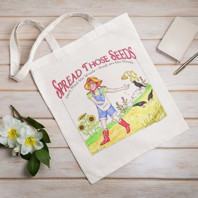 Bolso De Tela Difundir el Tote de Semillas (Subido por el creador)