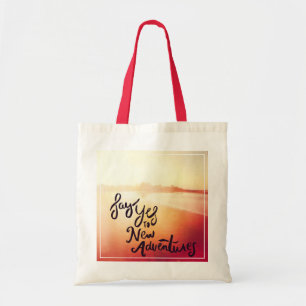 Bolso De Tela Diga sí a las nuevas aventuras