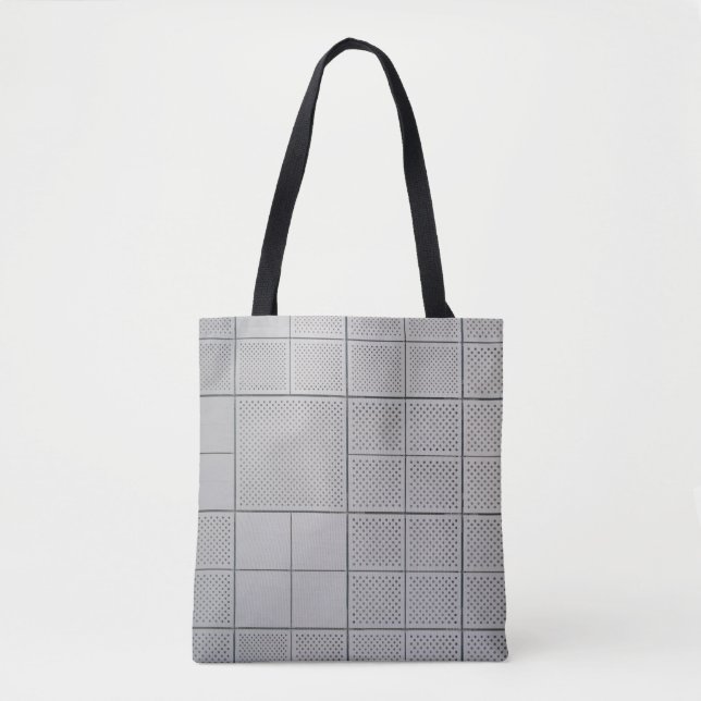 Bolso De Tela Digital gris (Anverso)