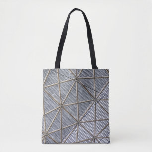 Bolso De Tela Digital gris y claro