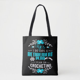 Bolso De Tela Digo Sí Con Crocheting