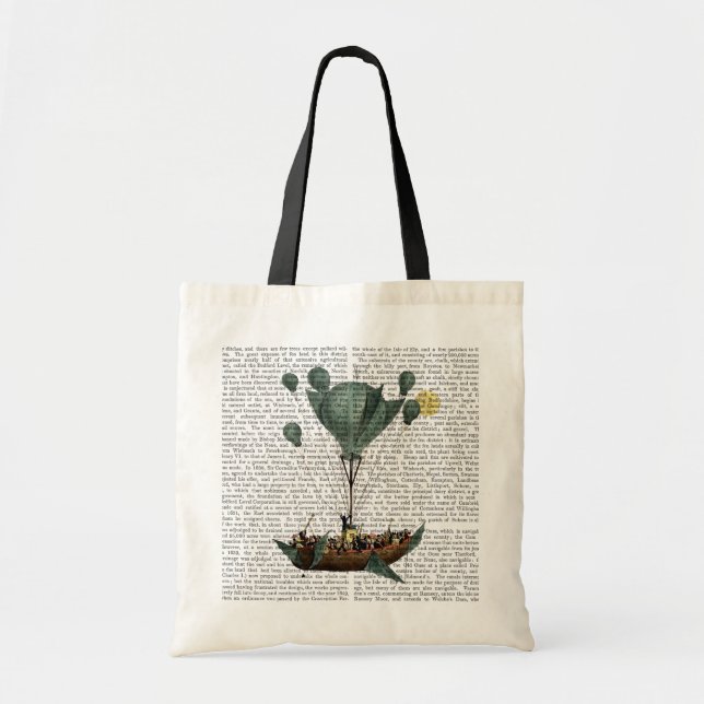 Bolso De Tela Diligenza Per La Luna 2 (Frente)