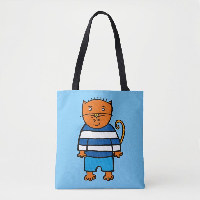 Bolso De Tela Dillon el Gato (Anverso)