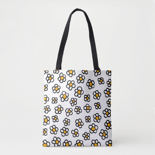 Bolso De Tela Dillon's Daisies (Anverso)