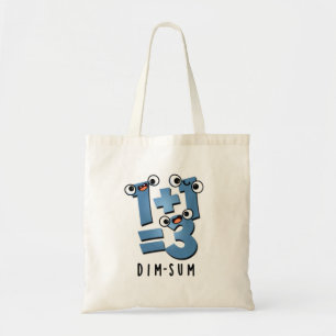 Bolso De Tela Dim Sum Funny Math Food Pun