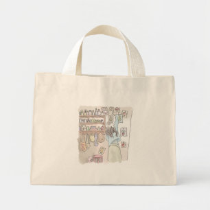 BOLSO DE TELA DIMINUTO さ に し な じ
