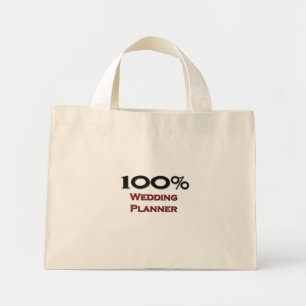 Bolso De Tela Diminuto 100% de planificador de matrimonio