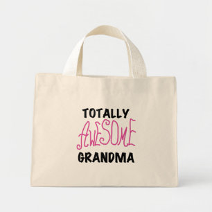 Bolso De Tela Diminuto Abuela totalmente impresionante - camisetas y